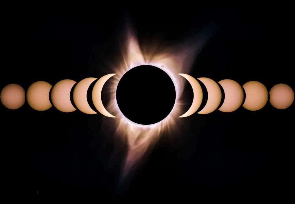 Phases of Solar Eclipse